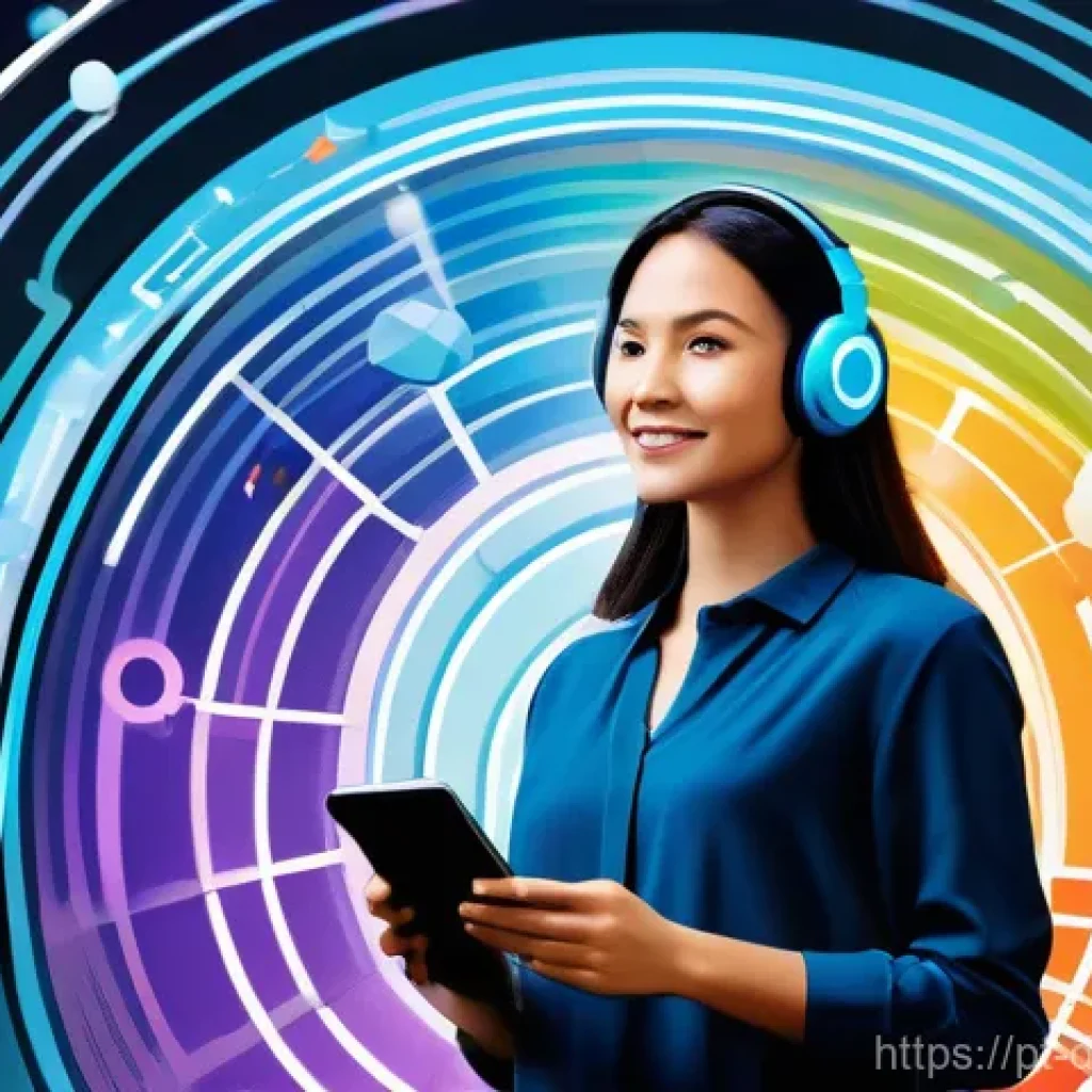 그래프 데이터베이스를 통한 마케팅 분석 사례 - **Prompt 1: The 360-Degree Connected Customer View**
A vibrant, highly detailed digital illustra...